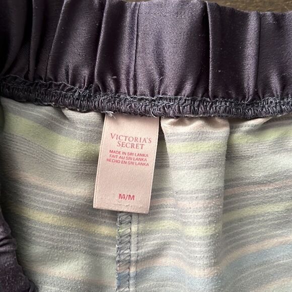 Victorias Secret vintage second skin feel Striped Sz-Med - Picture 6 of 10